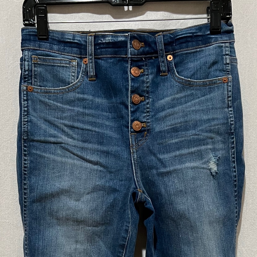 Madewell jeans, size 27, Dark Denim
